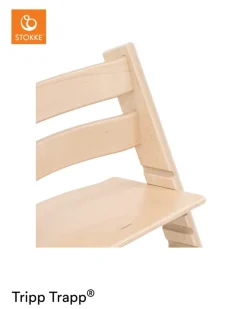 Tripp Trapp® Højstol bøg - natur-Børn Højstole Uden Tilbehør