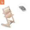 Tripp Trapp® Højstol bøg inkl. newborn sæt - natural-Børn Højstole Med Tilbehør