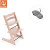 Tripp Trapp® Højstol bøg inkl. newborn sæt - Serene pink-Børn Højstole Med Tilbehør