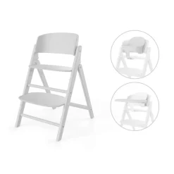 Cybex Højstol, Click&fold 3i1 sæt, All White-Børn Højstole Med Tilbehør