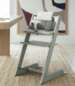 Tripp Trapp® Højstol inkl. babysæt - glacier green-Børn Højstole Med Tilbehør