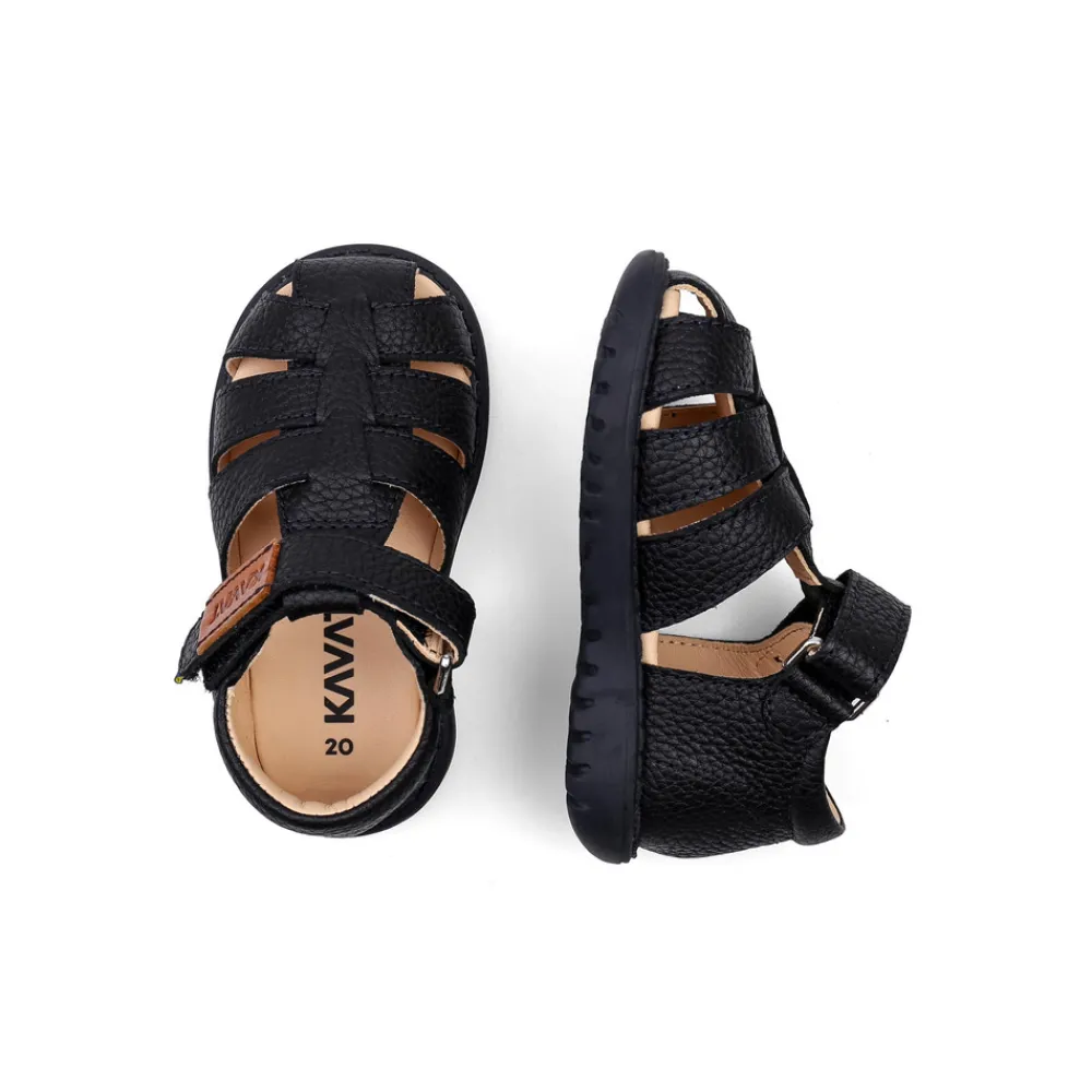 KAVAT Hällevik EP - Black- Sandaler Med Lukket Tå