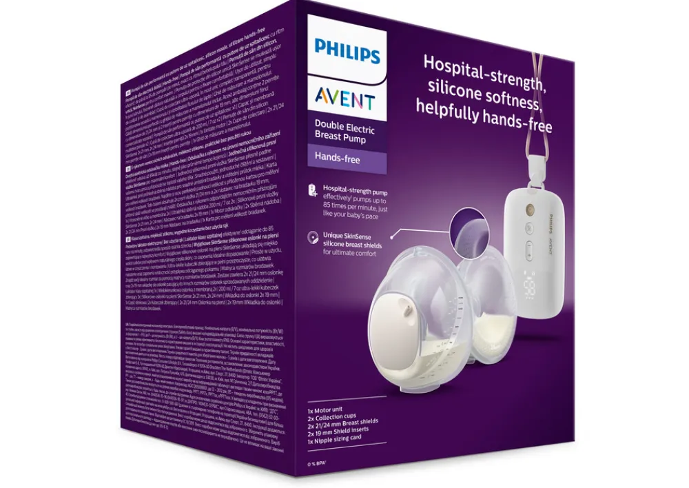 Philips Avent Håndfri dobbelt elektrisk brystpumpe- Brystpumper