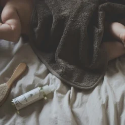 Lille Kanin Håndklæde med hætte, Atmosphere, 70x70cm-Børn Badeslag & Ponchoer