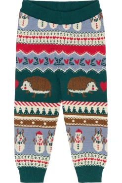 The New Siblings Holiday Jacquard Bukser - MULTI- Juletøj|Bukser