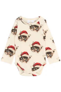 The New Siblings Holiday Rib Body Langærmet - GARDENIAC- Bodystocking Langærmet