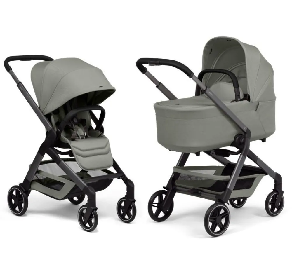 JOOLZ Hub2 kombivogn - sage green- Kombivogne Med Flade Sæder