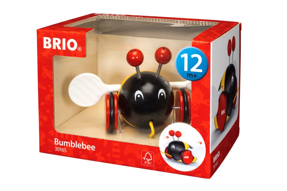 Brio Humlebi, Pull along - FSC®- Trælegetøj|Trækdyr