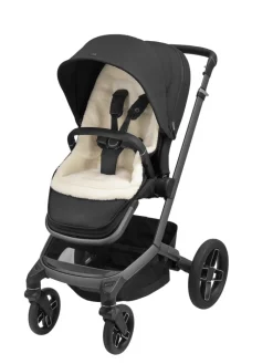 Maxi-Cosi 2-i-1 kørepose - Twillic Black- Køreposer