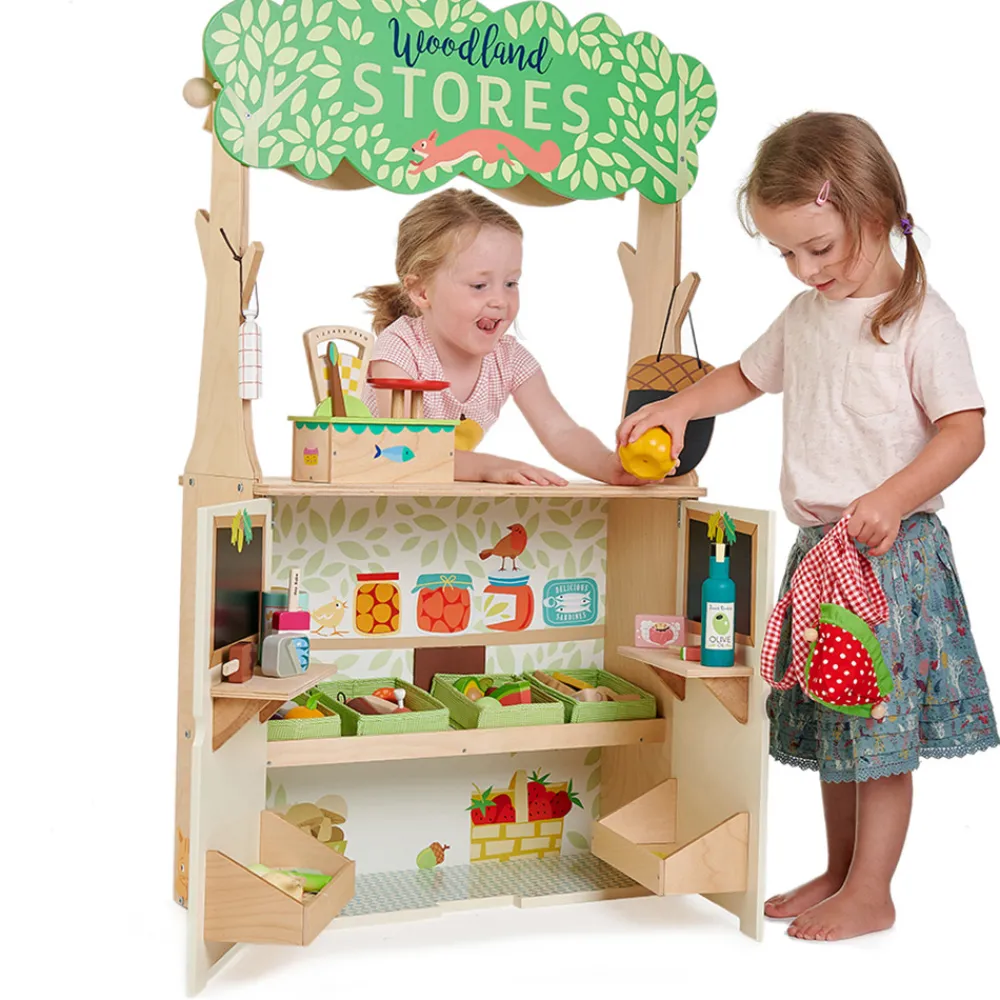 Tender Leaf 2i1 teater og købmandsbod- Køkkenleg