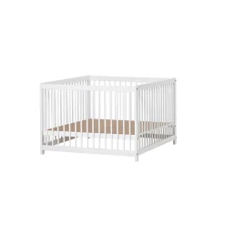 Hoppekids IDA-MARIE Kravlegård - hvid-Børn Rejsesenge & Kravlegårde