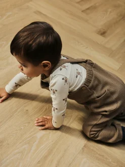 Lil' Atelier Ilondon Ruk Sweat Smækbukser - Sepia Tint- Smækbukser & Buksedragter