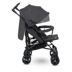 Lionelo Irma klapvogn - black/dark grey- Rejseklapvogne