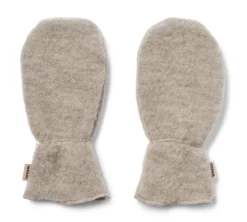 Wheat Jay Uld Fleece Luffer - Khaki melange- Luffer & Vanter|Uldhuer, Uldvanter & Uldfutter