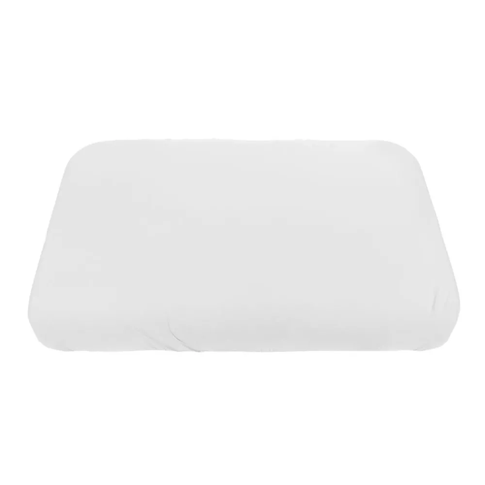 Sebra Jersey lagen, baby, hvid-Børn Lagner & Vådliggerlagner