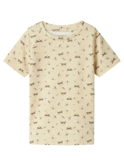 NAME IT Joyane T-shirt - Summer sand- T-Shirts & Toppe