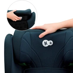 Kinderkraft Junior Fix 2 i-Size - harbor blue- Autostole 100-150 Cm (4-12 År)