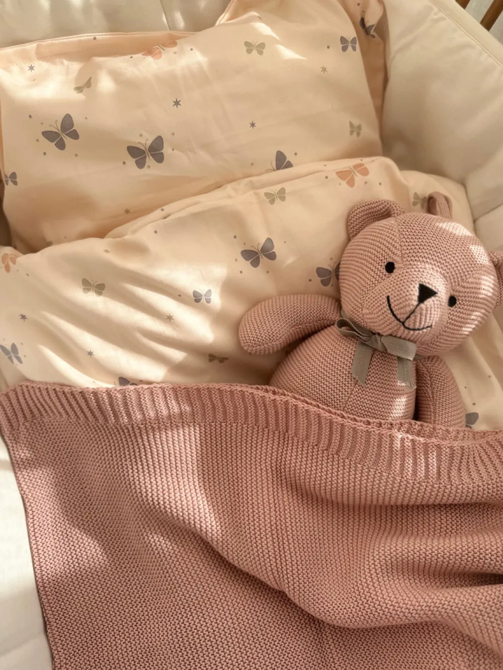 Vanilla COPENHAGEN Junior Sengetøj - Butterfly 100x140 cm-Børn Sengetøj