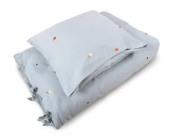 Filibabba Junior sengetøj - Pearl Blue-Børn Sengetøj