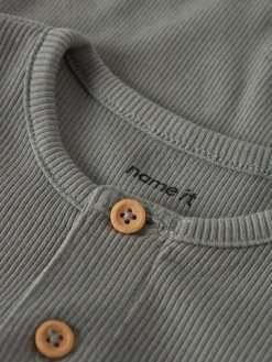 NAME IT Kab Langærmet body - Shadow- Bodystocking Langærmet