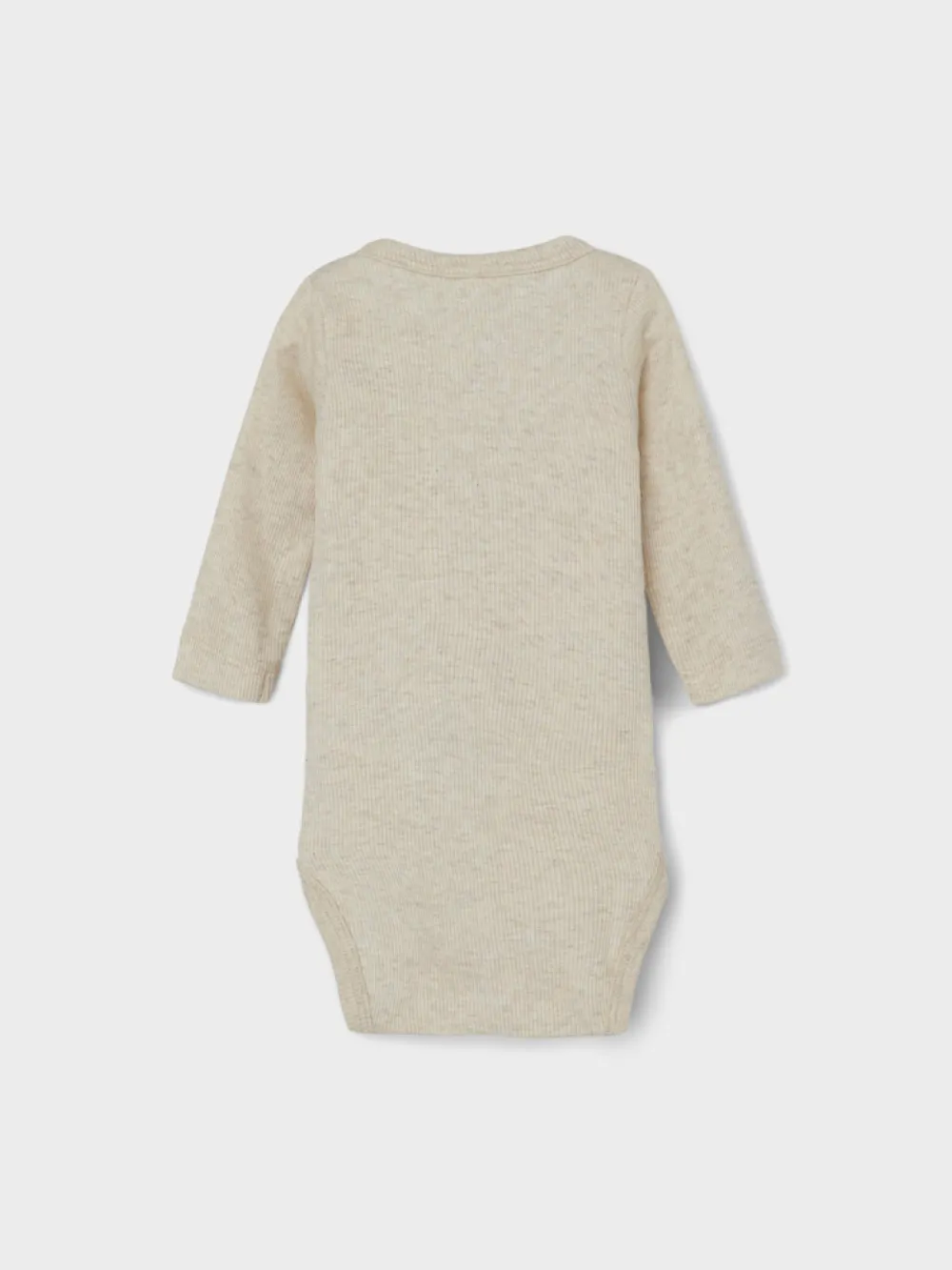 NAME IT Kab langærmet body NOOS - peyote melange- Bodystocking Langærmet