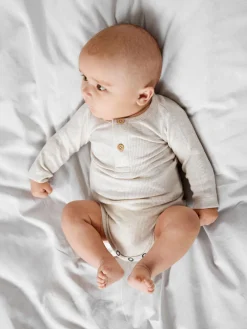 NAME IT Kab langærmet body NOOS - peyote melange- Bodystocking Langærmet