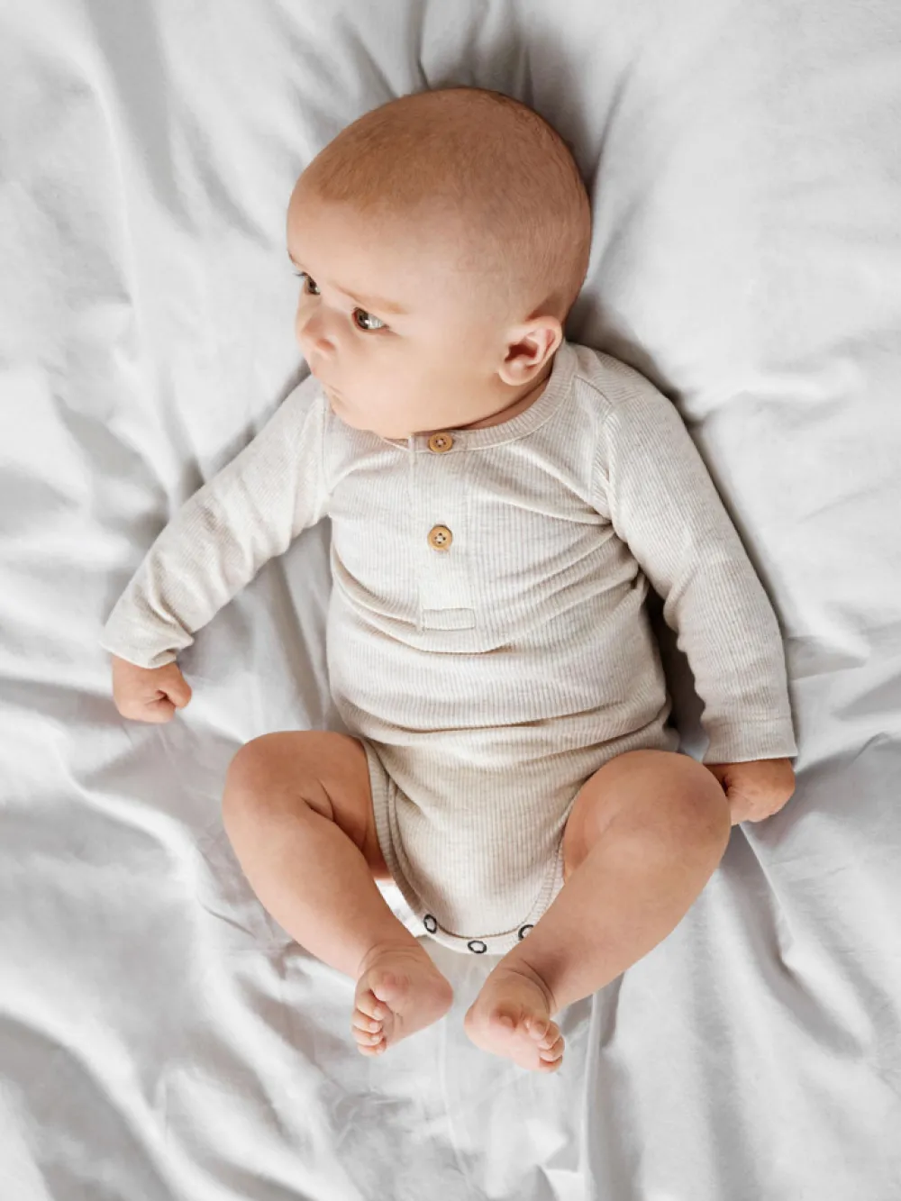 NAME IT Kab langærmet body NOOS - peyote melange- Bodystocking Langærmet