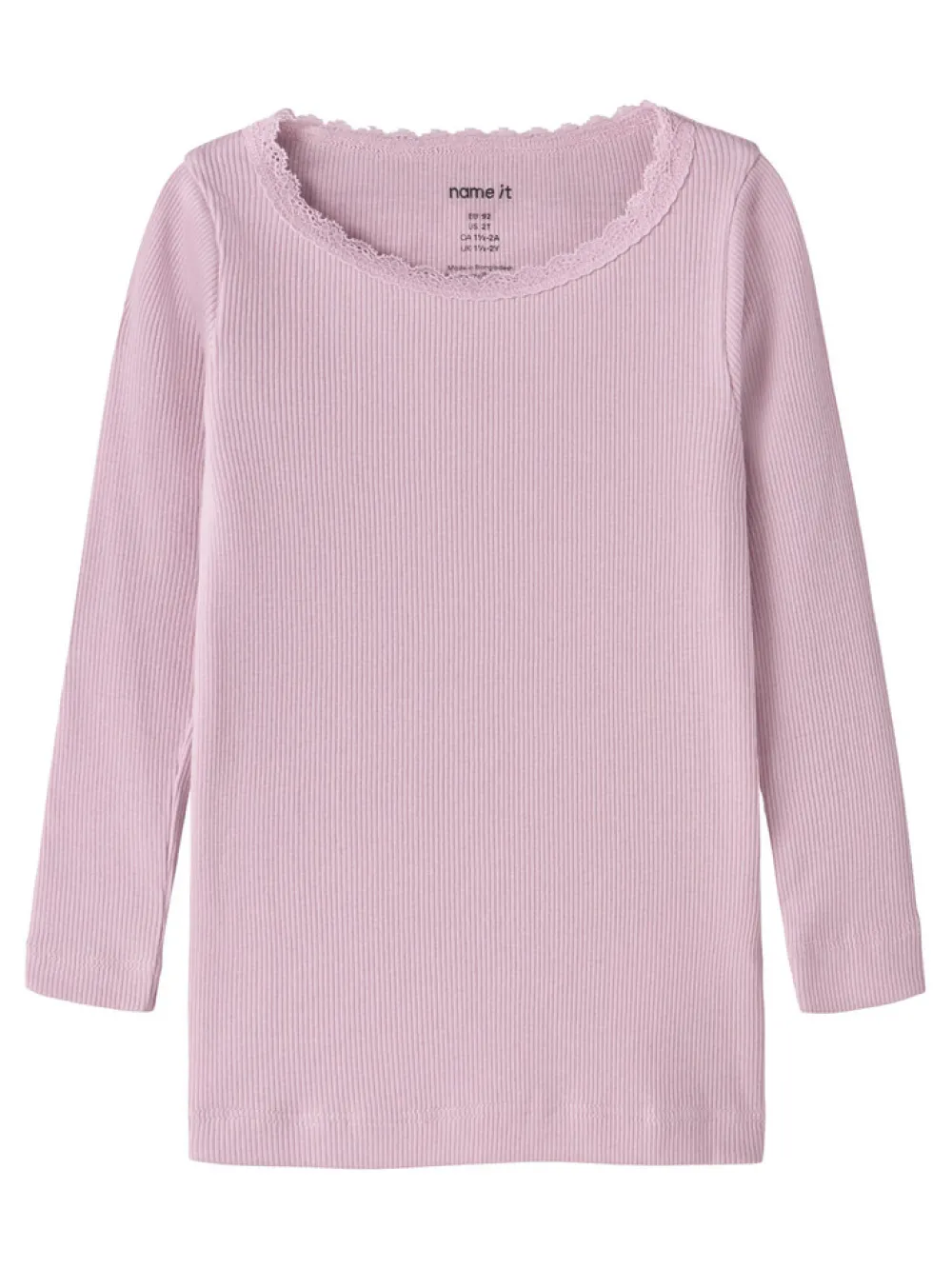 NAME IT Kab langærmet top - Fragrant Lilac- Bluser
