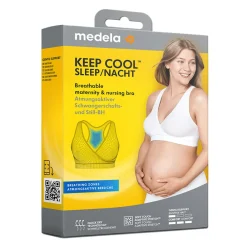 Medela Keep cool nat-BH hvid L- Amme Bh'Er