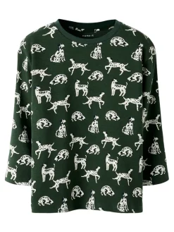 NAME IT Kian Bluse - Deep Forest- Bluser