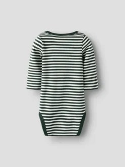 NAME IT Kian Langærmet Body - Cloud Dancer- Bodystocking Langærmet