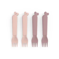 Done By Deer Kiddish gafler 4 stk. Raffi - pudder- Bestik