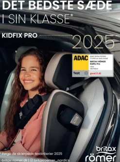 Britax Römer Kidfix Pro Style - Night Blue- Autostole 100-150 Cm (4-12 År)
