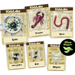 4M Kidzlabs /Creepy crawly digging kit- Eksperimenter