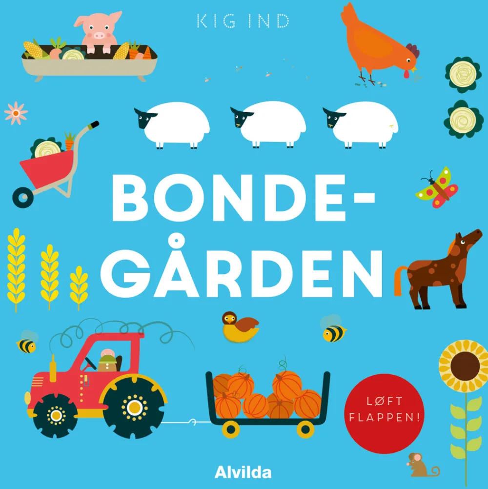 Alvilda Kig ind - Bondegården- Papbøger