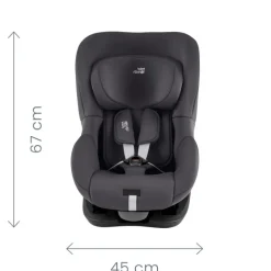 Britax Römer King pro - space black- Autostole 76-150 Cm (15 Mdr.-12 År)