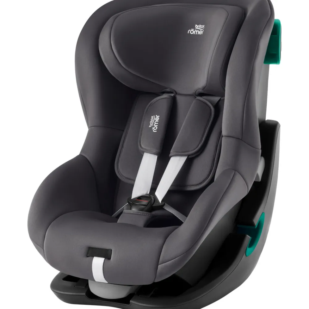 Britax Römer KING PRO Midnight Grey- Autostole 76-150 Cm (15 Mdr.-12 År)