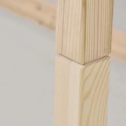 Hoppekids Køjeseng inkl. bund, Eco comfort 90x200 cm. - Natur-Børn Juniorsenge