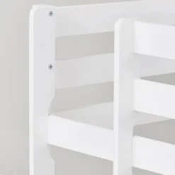 Hoppekids Køjeseng inkl. bund, Eco comfort 70x160 cm. - Hvid-Børn Juniorsenge