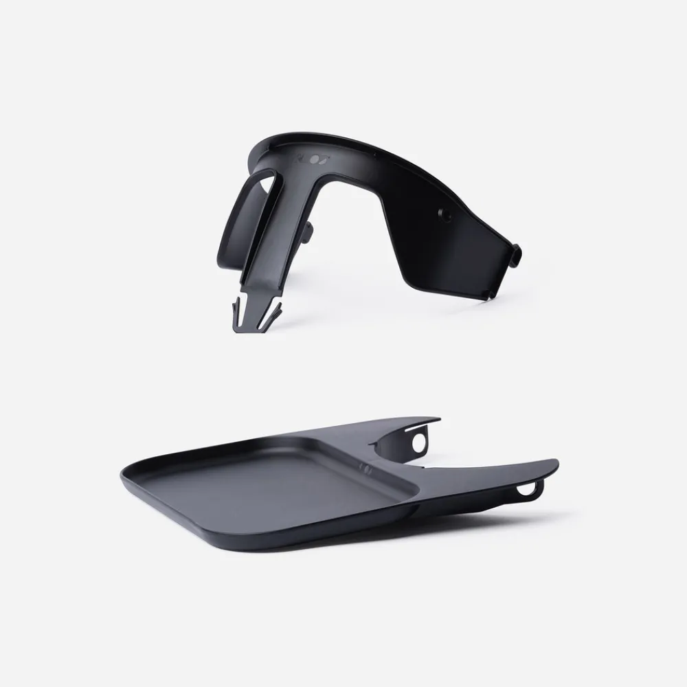 KAOS Klapp Bøjle & Bakke - Charcoal Black-Børn Tilbehør Til Højstole