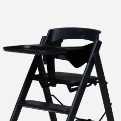 KAOS Klapp Bøjle & Bakke - Charcoal Black-Børn Tilbehør Til Højstole