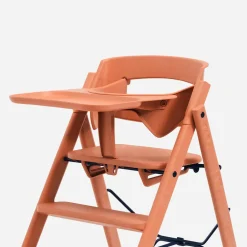 KAOS Klapp Bøjle & Bakke - Terracotta Pink-Børn Tilbehør Til Højstole