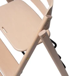 KAOS Klapp højstol foldbar bøg inkl. pude - natur-Børn Højstole Med Tilbehør