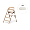 KAOS Klapp højstol foldbar eg inkl. pude - natur-Børn Højstole Med Tilbehør