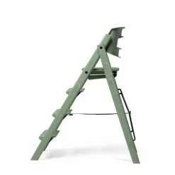 KAOS Klapp højstol foldbar genbrugsplast inkl. pude - grøn-Børn Højstole Med Tilbehør