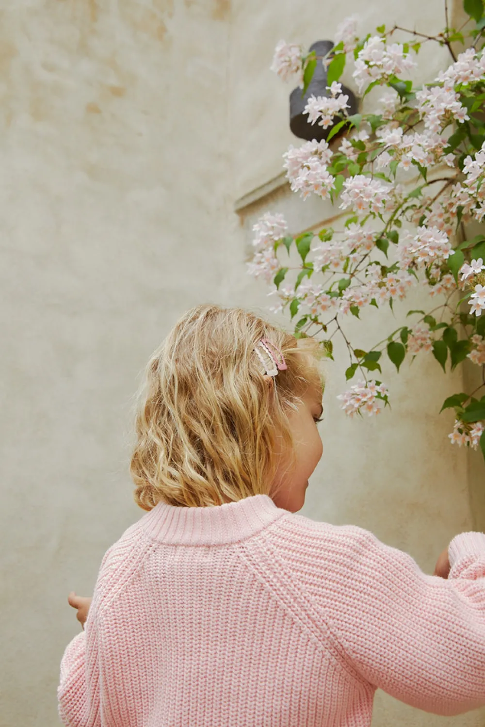 Copenhagen Colors Klasisk strikket bluse - BALLERINA- Cardigans, Veste & Trøjer