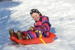 DanToy Kælk bobslæde med bremser ass. farver 79 cm.- Leg I Haven