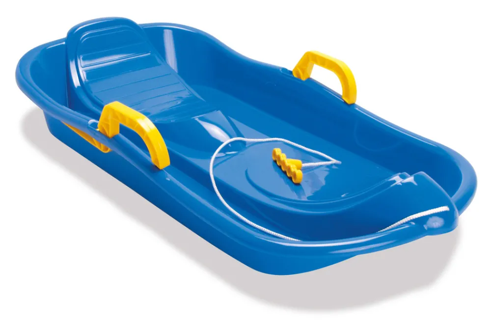 DanToy Kælk bobslæde med bremser ass. farver 79 cm.- Leg I Haven