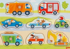 Goki Knoppuslespil, Køretøjer- Puslespil