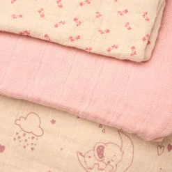 Pippi Øko. stofbleer (6-pak) - Sheer Bliss-Børn Stofbleer & Klude|Stofbleer